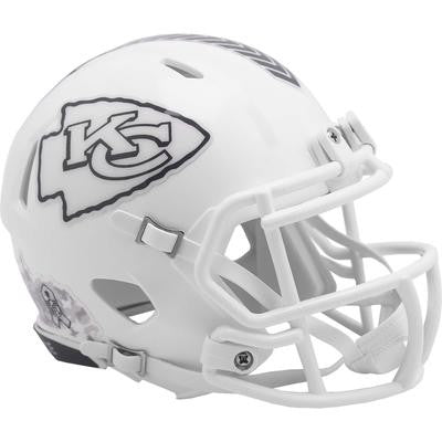 Kansas City Chiefs 2024 Salute to Service Speed Mini Football Helmet